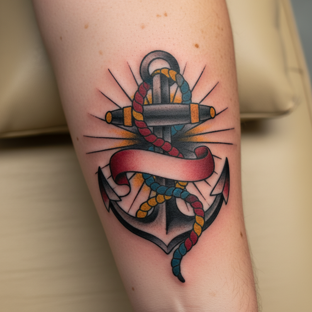 Anchor (Sailor / Traditional Flash)