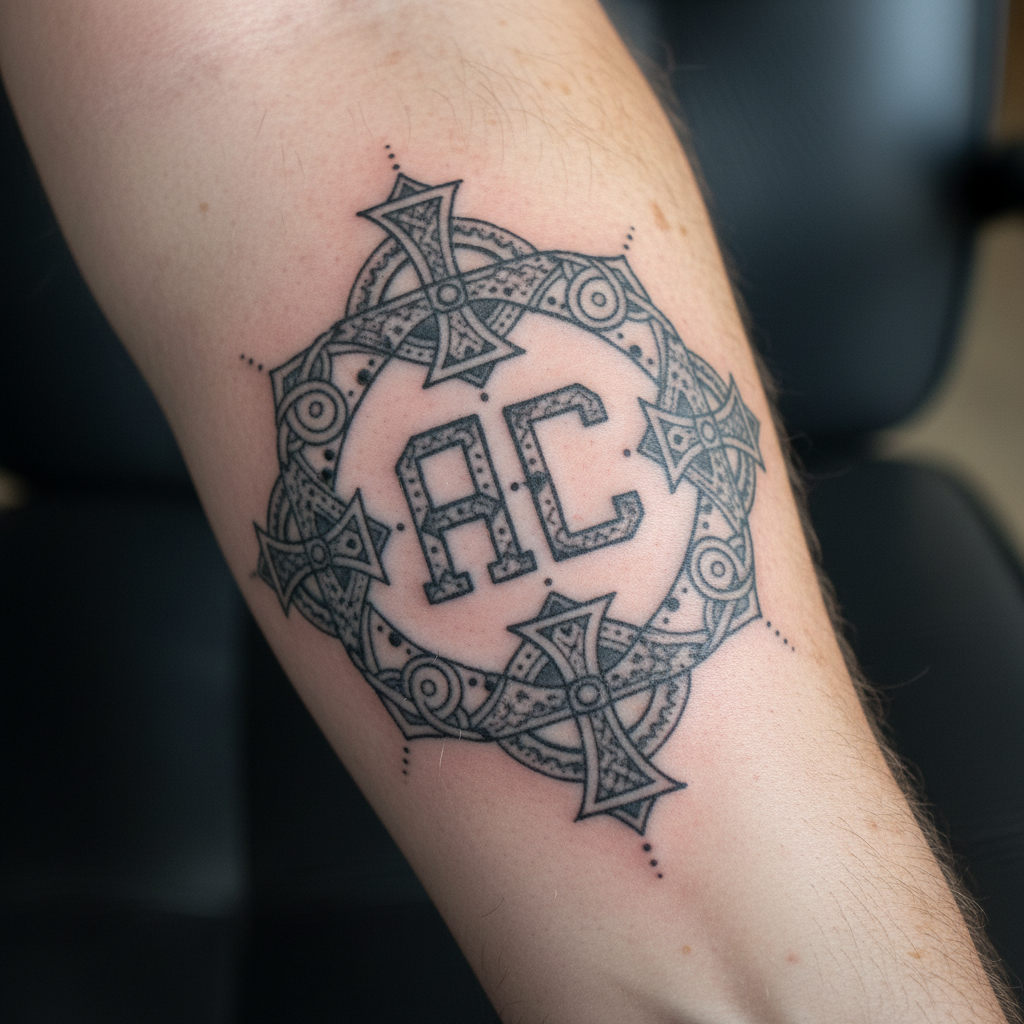 Aryan Circle — 'AC' Insignia