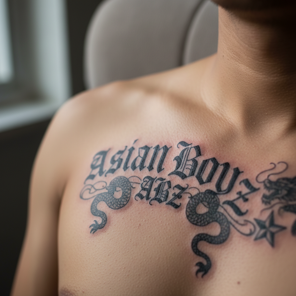 Asian Boyz — 'ABZ' Lettering