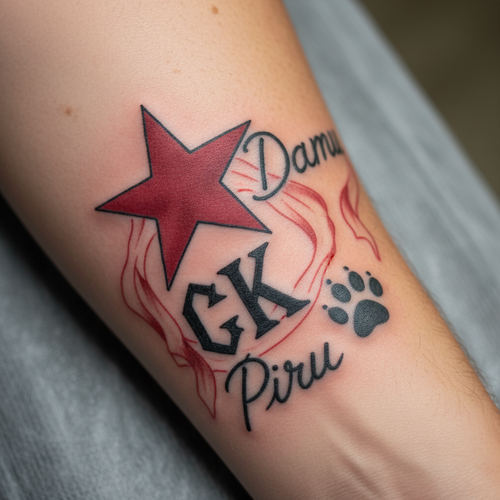 Bloods — 5-Point Star, 'CK', 'Damu'
