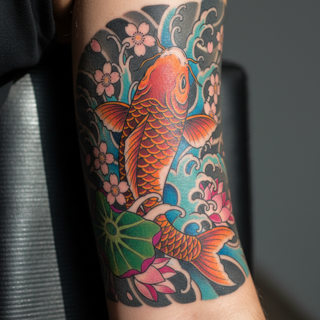 Koi Fish (Japanese Traditional)