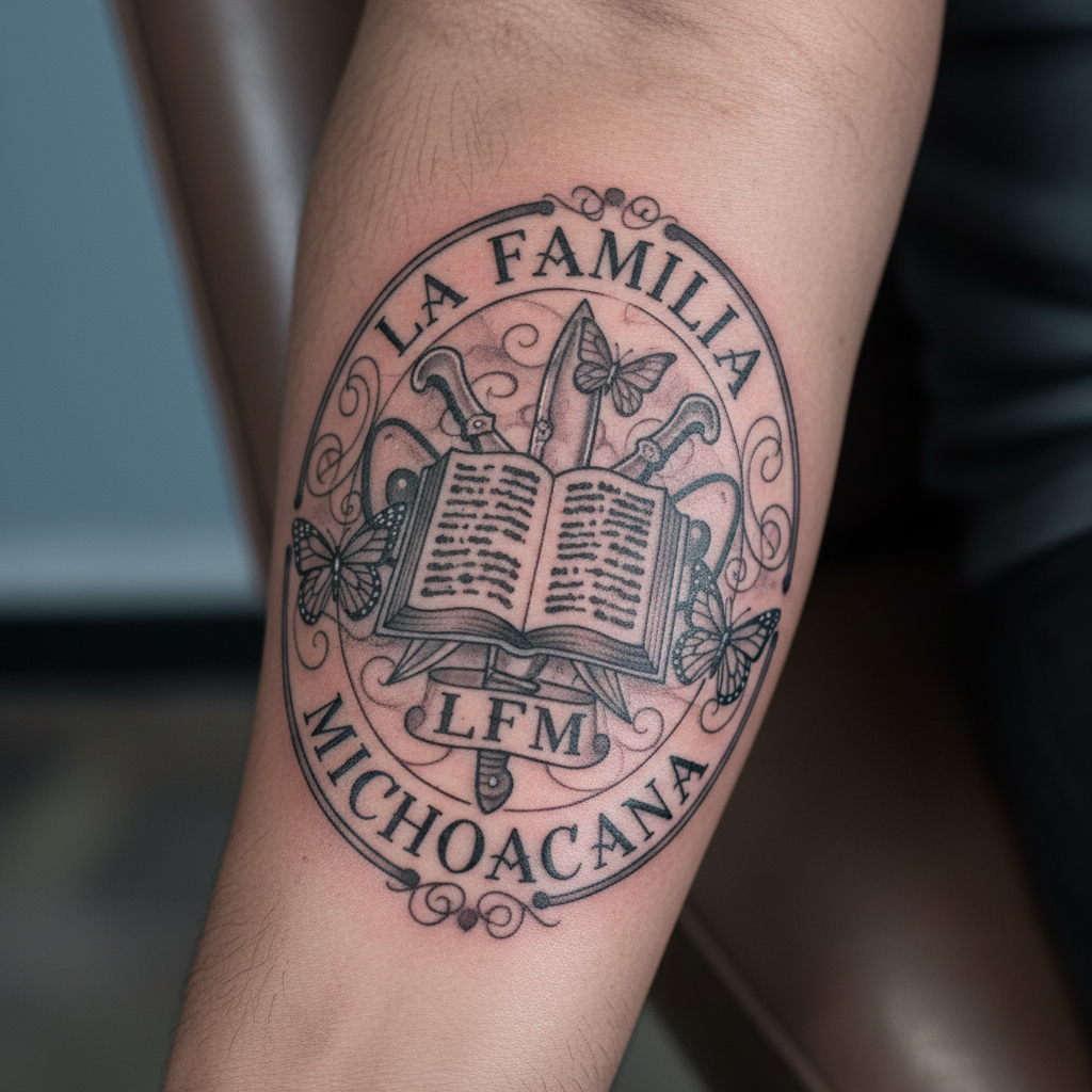 La Familia Michoacana — 'LFM', Bible + Machete