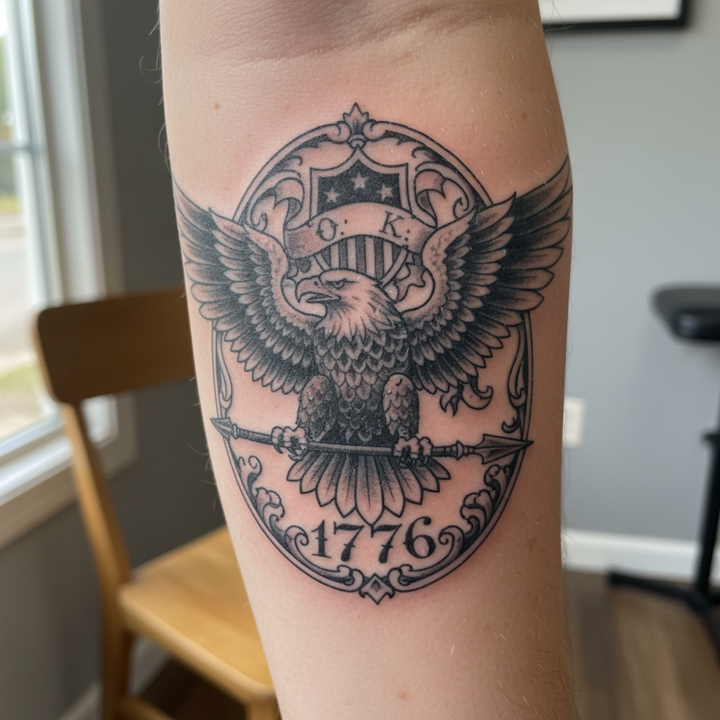 Oath Keepers — Eagle-and-Spear Insignia