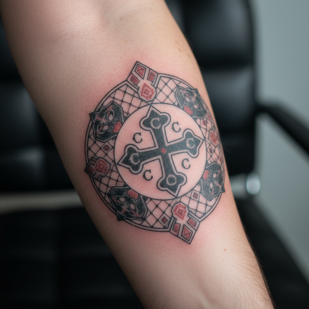 Serbian Mafia — Orthodox Cross + Four Cs, Pink Panthers