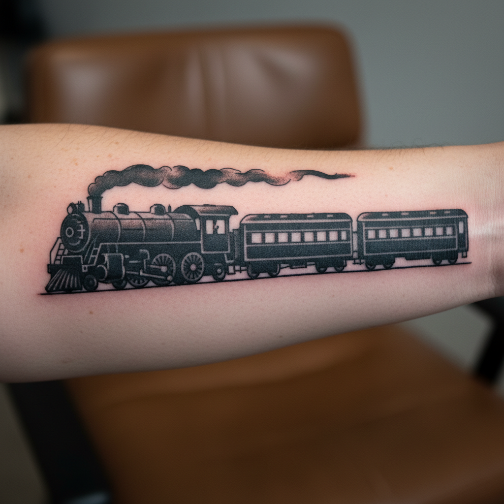 Tren de Aragua — Train / Locomotive Tattoos